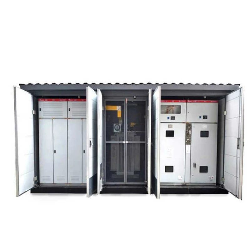 Inteligentna, preinstalowana podstacja transformatorowa typu europejskiego